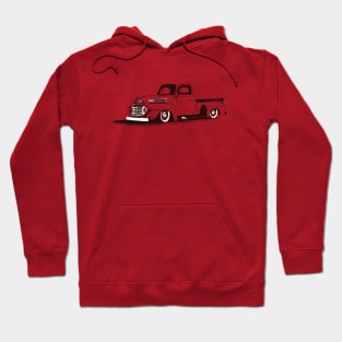 1948 Ford F-1 Pickup - monochrome Hoodie